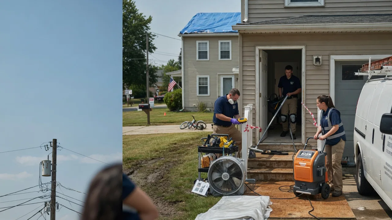 Water Damage Repair in Claflin, KS near me